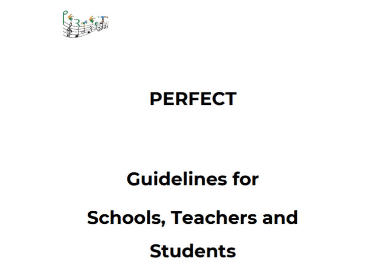 PERFECT – Art Projects in Education : Guidelines for Schools, Teachers and  Students