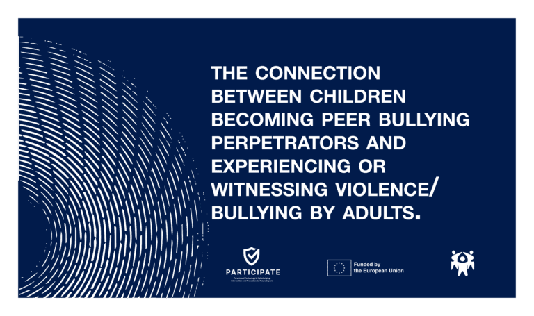 Adult bullying and children becoming bullies: the connection